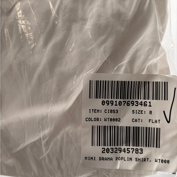 J.Crew Elena mini shirt-dress in cotton poplin - Picture 7 of 8